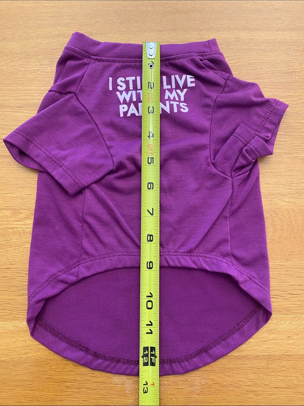 Purple Dog Tee - Soft Stretch Pet Shirt